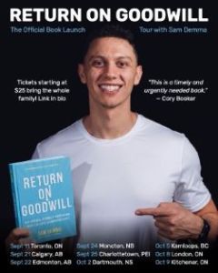 Return on Goodwill LIVE — The Official Book Launch Tour with Sam Demma