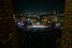 Watch: Sicilian Opera Performance Goes on as Etna Erupts in Background