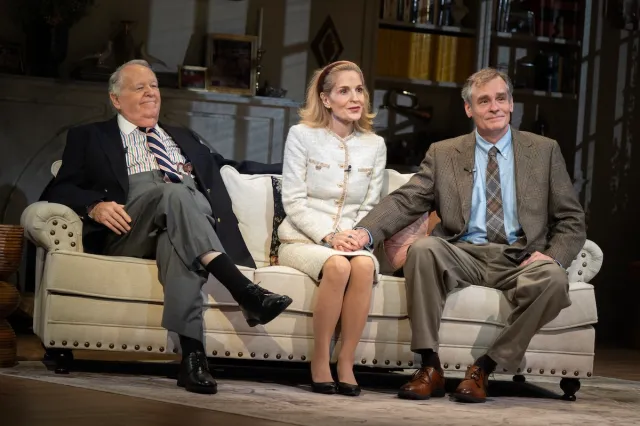 Dakin Matthews, Jean Lichty, and Robert Sean Leonard. Photo by Joan Marcus (12) Dakin Matthews, Jean Lichty, and Robert Sean Leonard. Photo by Joan Marcus (12)