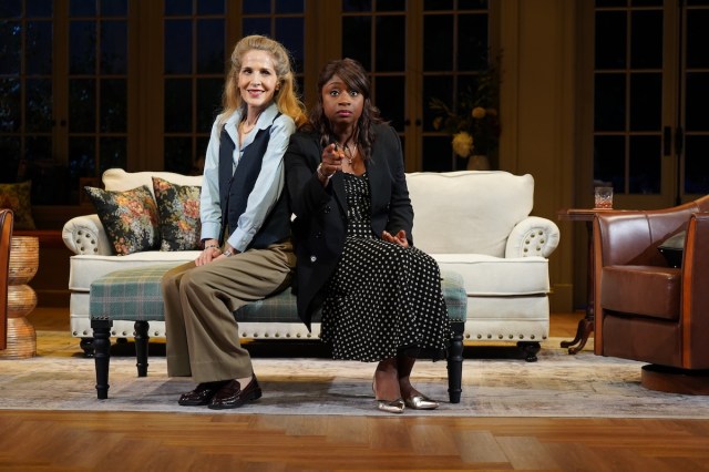 Jean Lichty and Montego Glover. Photo by Joan Marcus Jean Lichty and Montego Glover. Photo by Joan Marcus