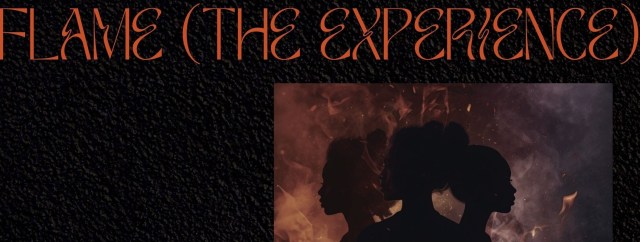 Event Logo: New Flame Experience Poster