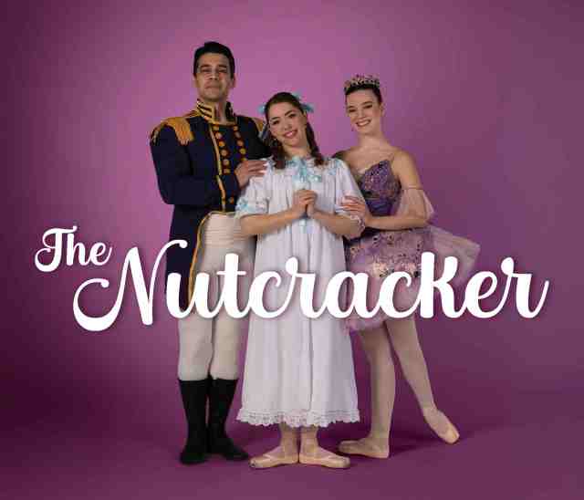 Event Logo: The Nutcracker with white text