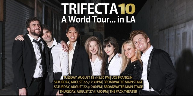 Event Logo: Trifecta Comedy 10