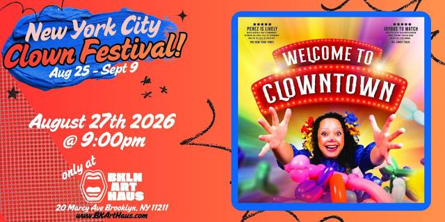 Event Logo: W2C BAH NYC Clown Fest Main Graphic