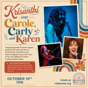 Krisanthi Sings Carole, Carly and Karen!
