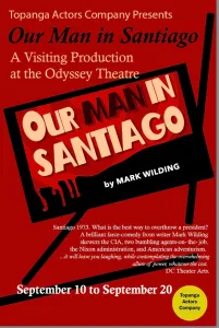 Our Man in Santiago by Mark Wilding