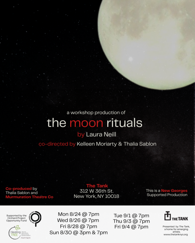 Event Logo: the moon rituals poster 2