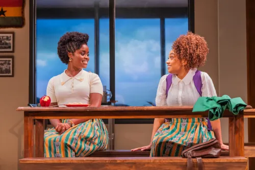 0127 Denée Benton and Jasmine Amy Rogers in School Girls Or, The African Mean Girls Play ©Matthew Murphy