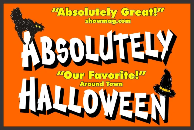 Event Logo: 1SMPlayhouse ABSOLUTELY HALLOWEEN logo 600 x 400