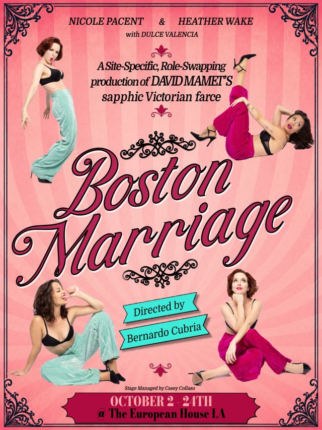 Event Logo: Boston Marriage Graphic