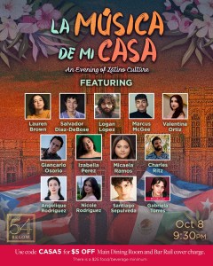 La Música de mi Casa: An Evening of Latino Culture at 54 Below