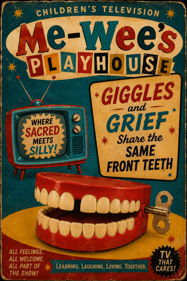 Event Logo: Me Wees Big gap teeth