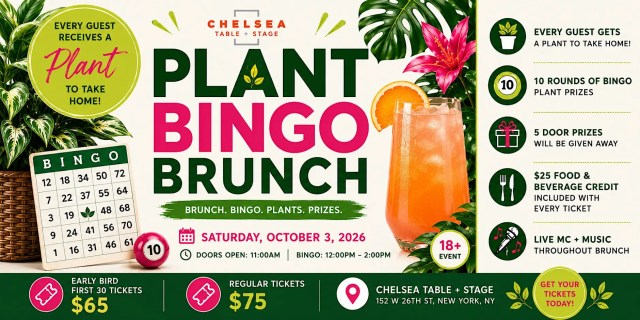 Event Logo: Plant Bingo Brunch