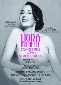 Liora Michelle: Songbirds Of The Silver Screen