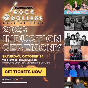 2026 South Dakota Rock & Rollers Hall of Fame