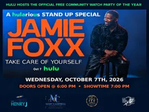 Jamie Foxx “Take Care of Yourself” HULU Screening