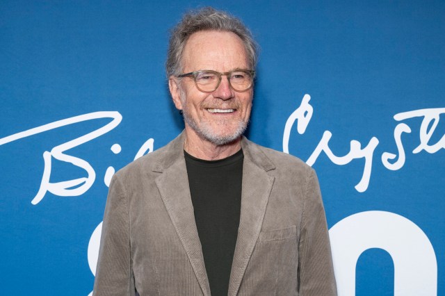 Bryan Cranston at the opening night of Billy Crystal's <i>860</i> (© Eric Acquaye)