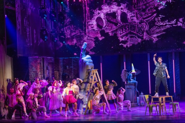 Anthony Gargiula and the cast of & JULIET 1311 Photo Credit Matthew Murphy