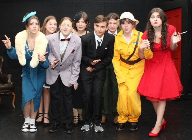 Event Logo: Clue6 From Left to Right Back Row Theodora Hoyle Tirzah Cisneros Ryan Mattes Front Row Harper Smith Nicole Sample Keaton Russo Pippa Diaz Alice Price photo by Nathalia Marques