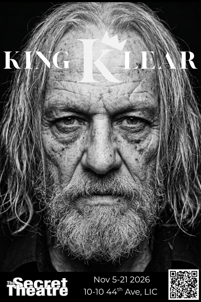 Event Logo: King with text 10 01 26 24 x 36 in