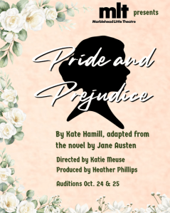 Auditions for Pride and Prejudice