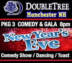 Doubletree – PKG 3 Comedy Show Ballroom 8p & Dancing at Gala 10p – 1a