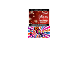 That Holiday feeling & 60’s